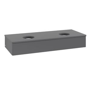 Wastafelonderkast Antao 1200x190x500mm Antr. Matt Lacquer L13010GK
