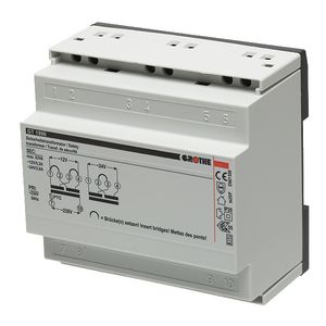 Veiligheidsbetrafo 12/24Vac voor continu-belasting