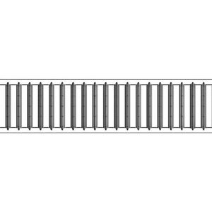Sleufrooster ACO Euroline L= 500mm