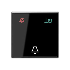 Hotelschakelwip A500 zwart glas buitenm.