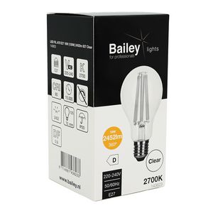 LED-lamp A70 CL FIL E27 16W 150W 2452lm 827 helder