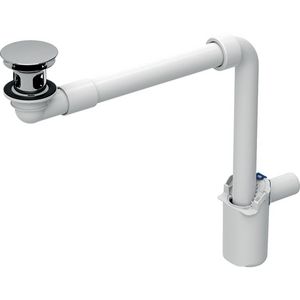 Wastafelafvoer vrije uitloop plugdeksel Ø32mm 152.091.21.1