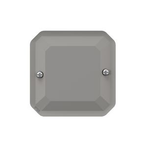 Blindplaat IP55 IK08 grs Plexo