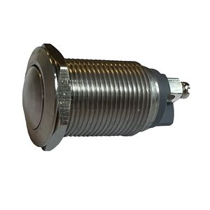 Doos a 10st. RVS Beldrukker paneelmontage 16mm