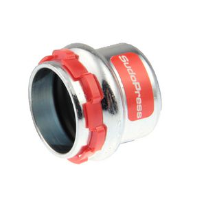 Eindkoppeling SudoPress Staalverzinkt F 15mm SP8301V