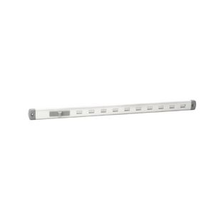 ALU schuifrooster Bold Line 370x20mm wit