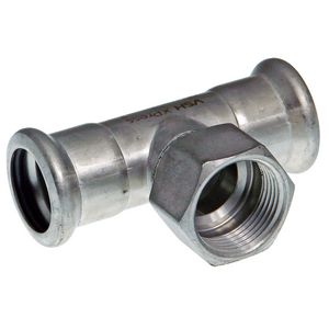 T-koppeling verlopend Xpress RVS 304L(1.4301) 28x1"bn.x28mm R2418