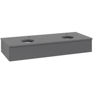 Wastafelonderkast Antao 1200x190x500mm Antr. Matt Lacquer L13050GK