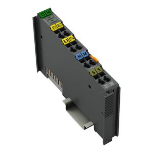 4-kanaals analoge ingang DC 0-10V Single ended donkergrijs
