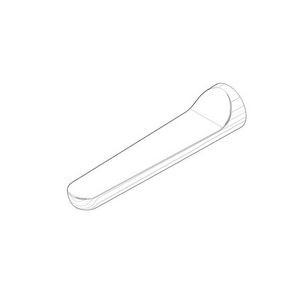 Uitloop 52x225mm Mat Wit