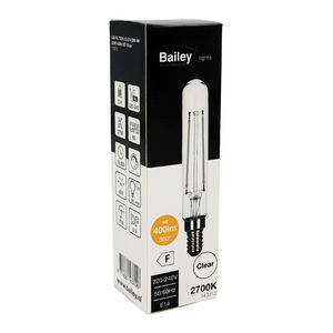 LED-lamp T20x115 FIL E14 DIM 4W 35W 400lm 827 helder