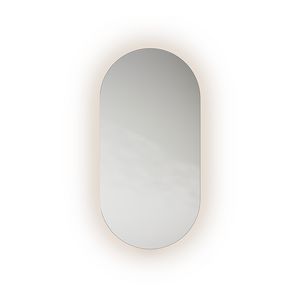 Spiegel A-Line Oval indirecte led-verlichting dimbaar 3000K 450x900mm