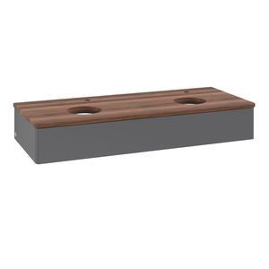 Wastafelonderkast Antao 1200x190x500mm Antr. Matt Lacquer L13052GK