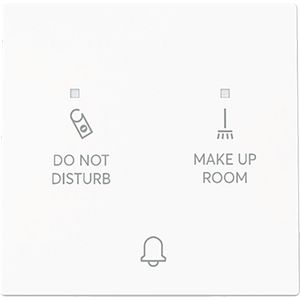 Pulsdrukker bel DND/MUR art-matwit 230V