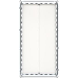 Kast alleen met achterwand 4PW/14GU/D6 RAL7035