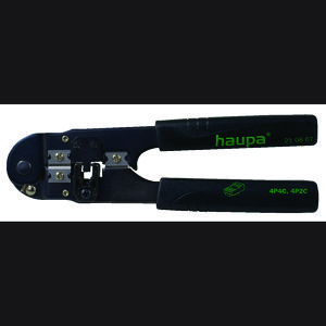 Perstang onafgeschermde modulstekker 4-polig