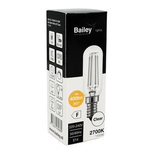 LED-lamp T25x85 FIL E14 DIM 4W 35W 400lm 827 helder