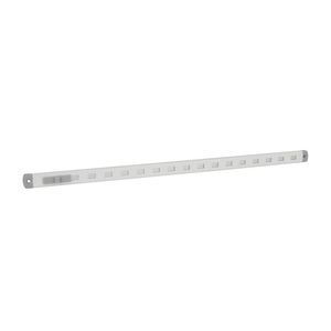 ALU schuifrooster Bold Line 500x20mm wit