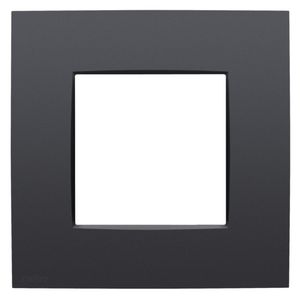 Enkelvoudige afdekplaat Niko Intense anthracite coate VVE=40