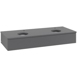 Wastafelonderkast Antao 1200x190x500mm Antr. Matt Lacquer L13150GK
