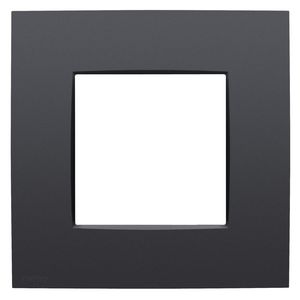 Enkelvoudige afdekplaat Niko Intense anthracite coate VVE=40