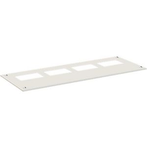 Dakplaat t.b.v TZ kabelinvoerpl. BxD 1109x425mm