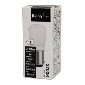 LED-lamp Appliance Special T23X53 Ba15d 2W 21W 200lm 827 mat