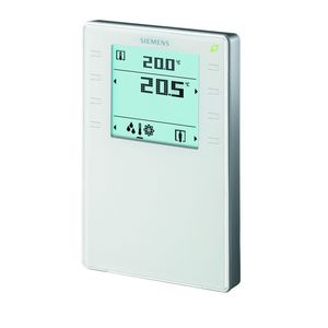 Ruimtebedienapparaat wit incl. LCD QMX3.P74