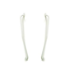 Trapspilbeugel A RVS wit gecoat