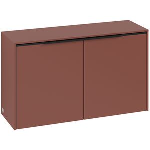 Sideboard SUBWAY 3.0 728x423x256mm Wine Red C60001AH greep Volcano Black
