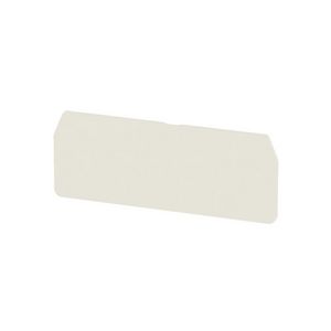Afsluit- eindplaat grijs h:79.4mm b:2mm V-0 W VVE=50