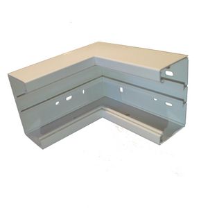 Binnenhoekstuk GGK BR 90gr. 60x110/80 creme wit RAL9001