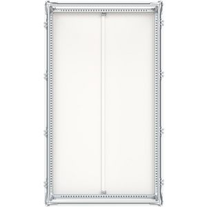 Kast alleen met achterwand 4PW/12GU/D6 RAL7035