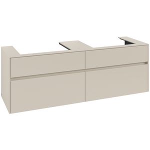 Wastafelonderkast Collaro 1600x548x500mm Cashmere Grey C024B0VN
