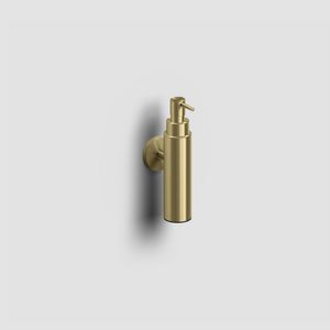 Zeepdispenser 100cc wandmodel goud geborst PVD Sjokker