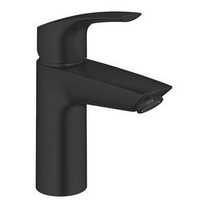 Eurosmart S-Size wastafelmengkraan gladde body Matte Black (mat zwart) (prof)