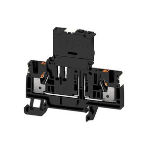 Zekeringsklem PUSH IN zw. 4mm² 6.3A 400V 2675250000 VVE=50
