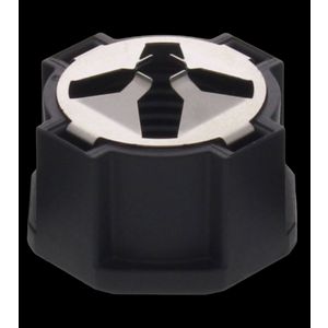 Contramoer kunststof met EMC-clip, M16x1,5 zwart (MagikNUT16BK) VVE=25