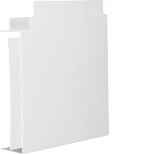 Vlakke hoek voor goot 60x230mm LF/FB verkeerswit