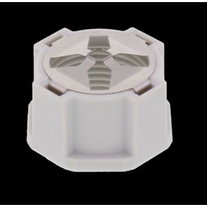 Contramoer kunststof met EMC-clip, M16x1,5 grijs (MagikNUT16LG) VVE=25