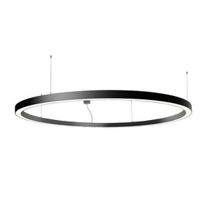 Plafond-/wandarmatuur NILO 1200mm dir./indir. 3K DALI nood zwart