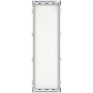 Kast alleen met achterwand 2PW/12GU/D6 RAL7035