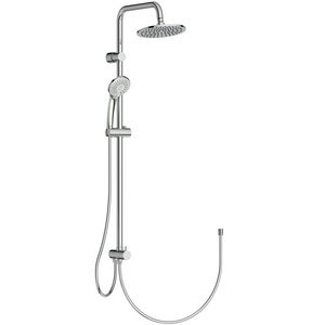 Idealrain douchesysteem v.opbouwkraan chroom hoofddouche 200mm