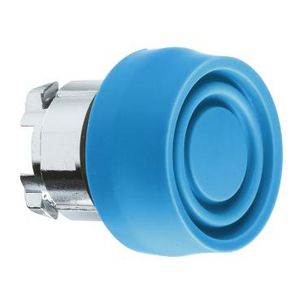 Drukknop Ø22mm met kapje Blauw