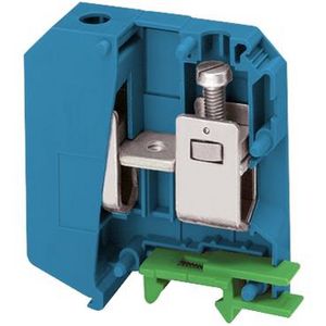 Doorvoer klemmenblok 50mm² 150A Enkel niveau Blauw VVE=10
