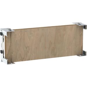 GIS montageplaat universeel, 15 x 41,5 cm, inbouwmontage