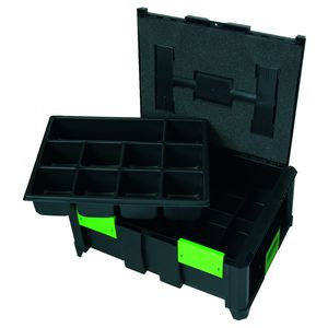 Box M 49x98x72mm met losse inzet bakjes