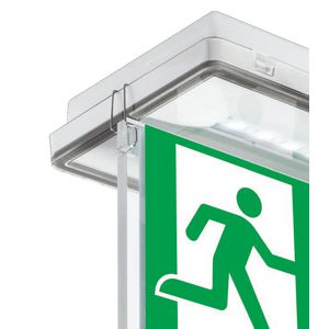 Onderhangend bord dubbelzijdig v. Ontec S. Flag TM-AKC.OS06