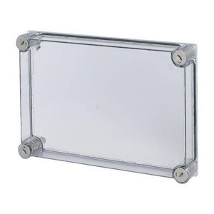 Deksel CI HxBxD=250x375x50mm transparant