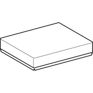 Sitzkissen weiss/R. Comfort Hocker 808500 596934000